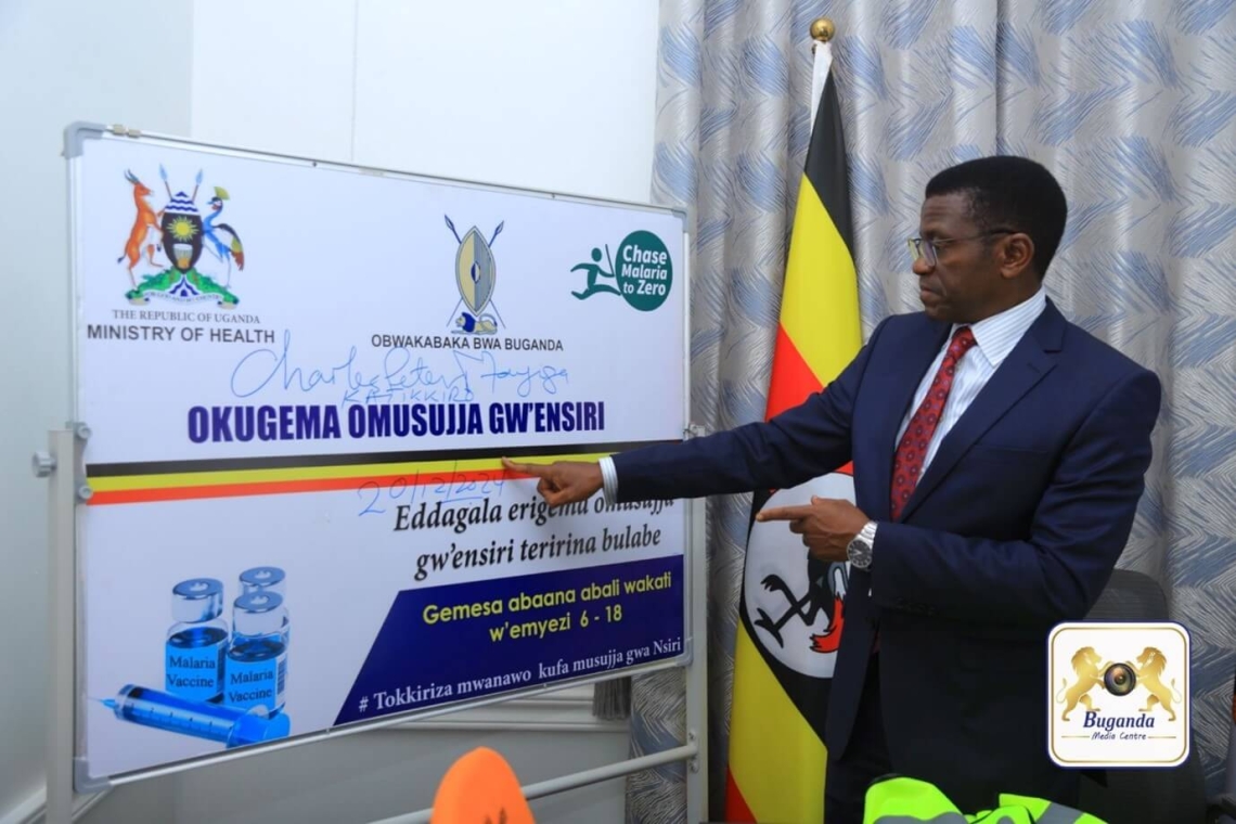 The Kingdom joins the fight against malaria as Katikkiro urges parents to vaccinate their children